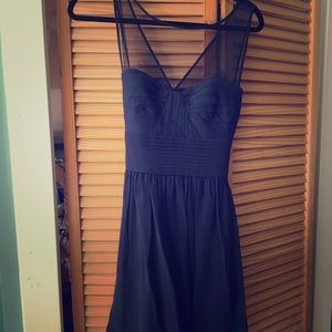 Gorgeous navy blue BCGB MAXAZRIA dress.